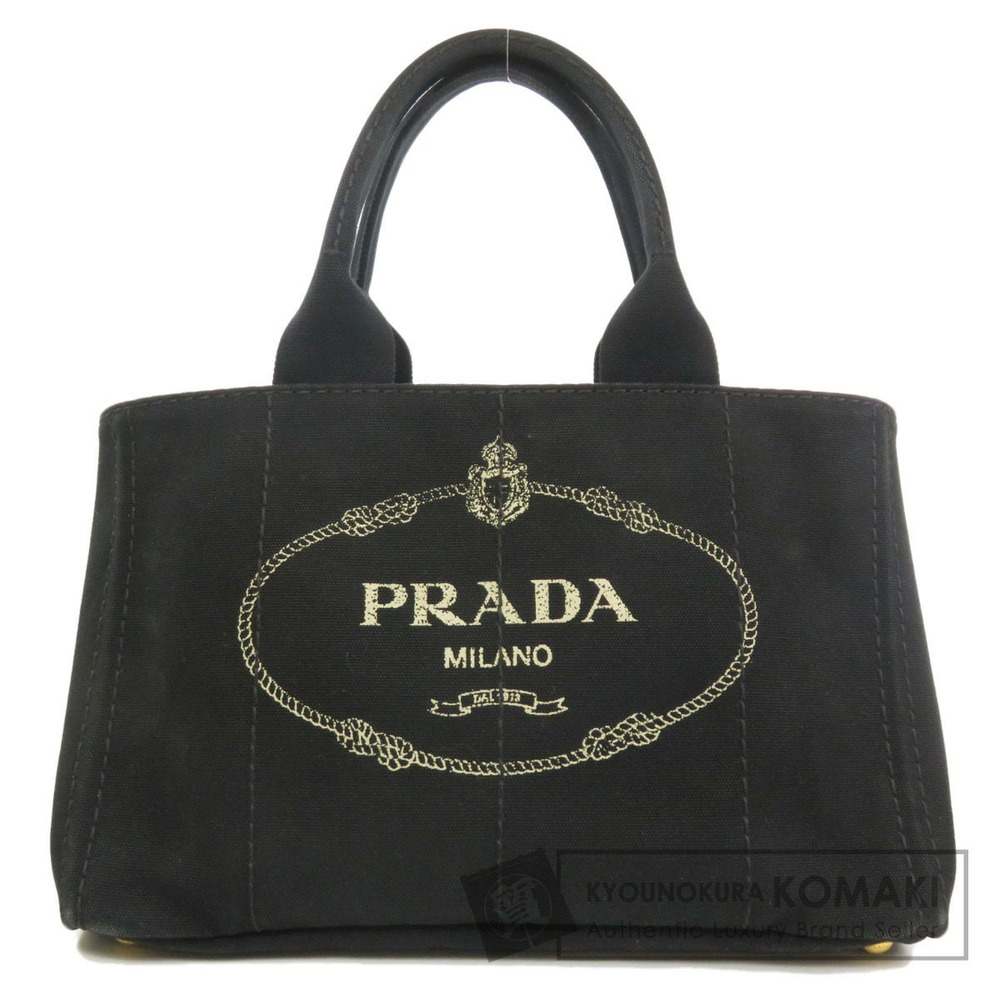 Prada Canapa 2way Tote Bag Canvas